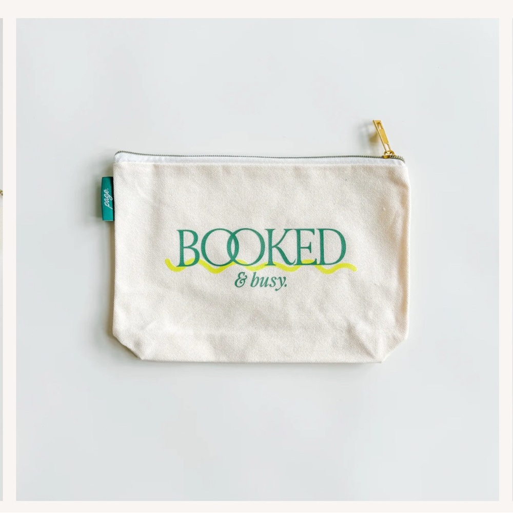 Bookish Zip Pouch